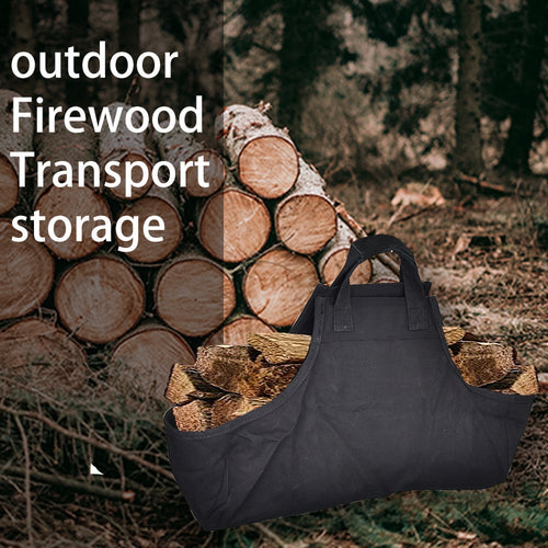 Camping Firewood Carrier Bag – Heavy-Duty Log Tote